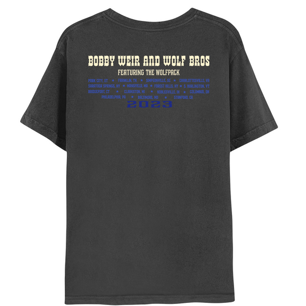 Bobby Weir and Wolf Bros Cowboy 2023 Tour Tee