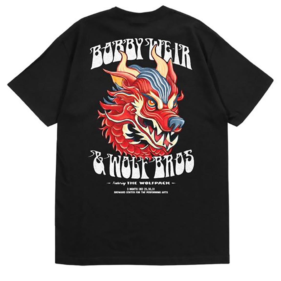 Bobby Weir - Bobby Weir & Wolf Bros NYE Event Tee – Bob Weir