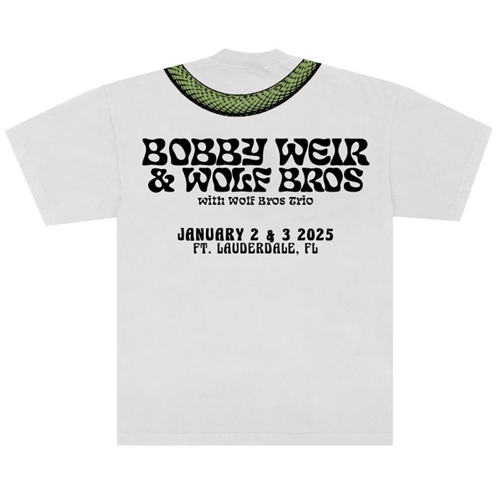 Bobby Weir - Bobby Weir & Wolf Bros snake tee – Bob Weir