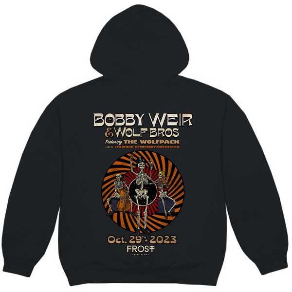 Bobby Weir and Wolf Bros Frost Event Zip Hoodie