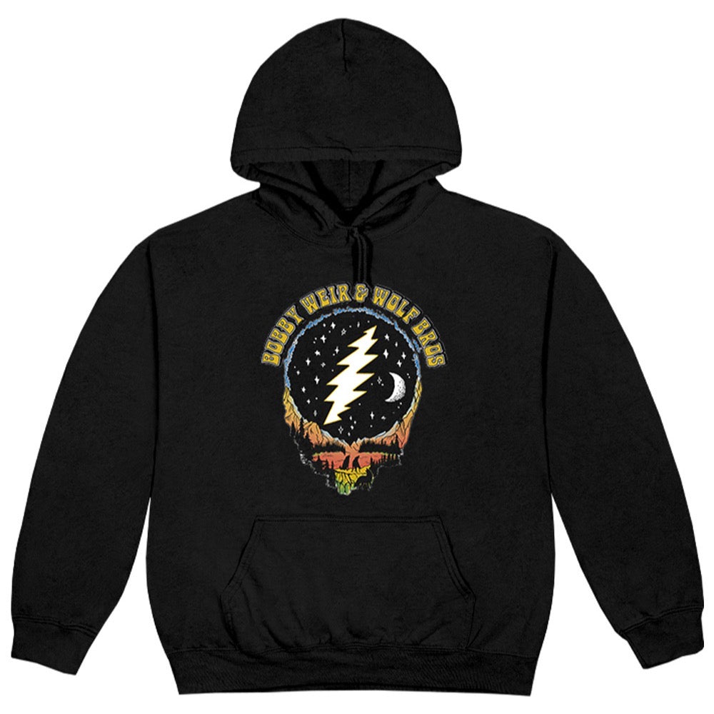 Bob Weir Bobby Weir & Wolf Bros Stealie Pullover Hoodie