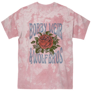 Bobby Weir and Wolf Bros Roses Tie Dye Tee