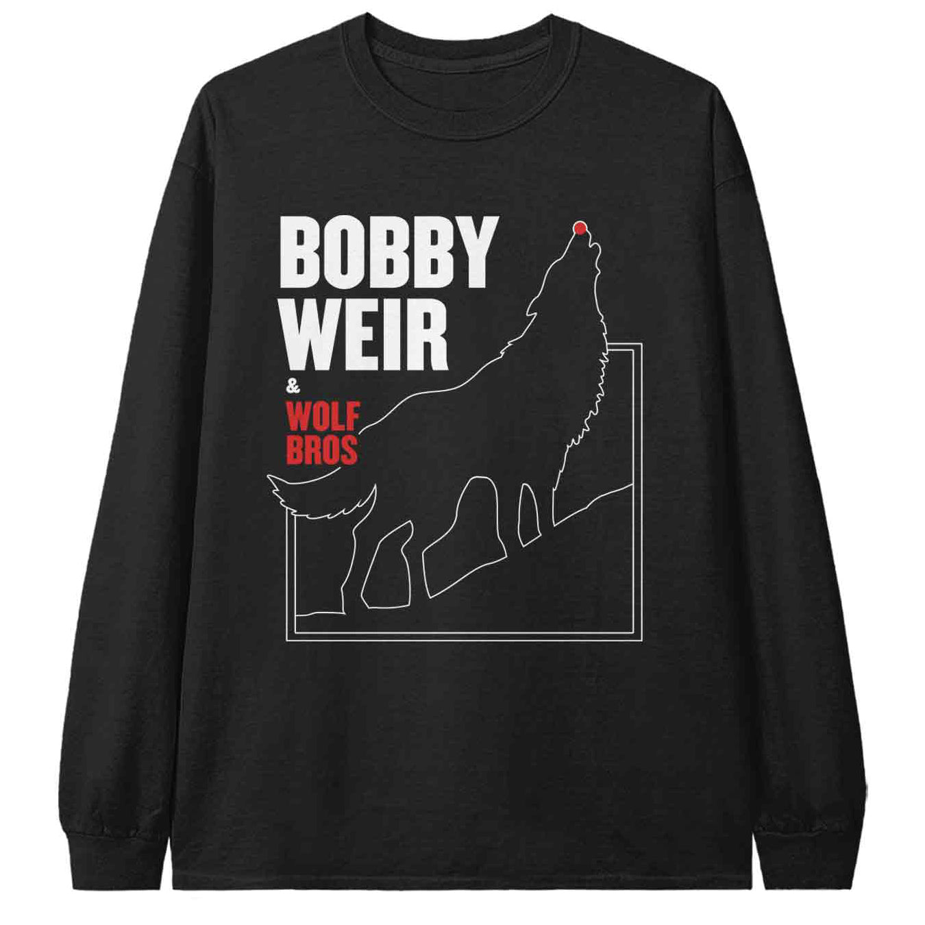 Bobby Weir and Wolf Bros Holiday Howling Moon Long Sleeve Tee