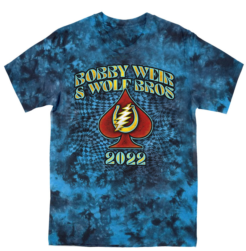 Bobby Weir & Wolf Bros Radio City Music Hall Tie-Dye Event Tee