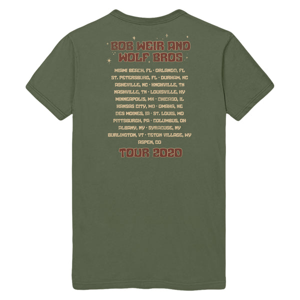 Bob Weir & Wolf Brothers Lone Wolf Spring Tour 2020 Tee
