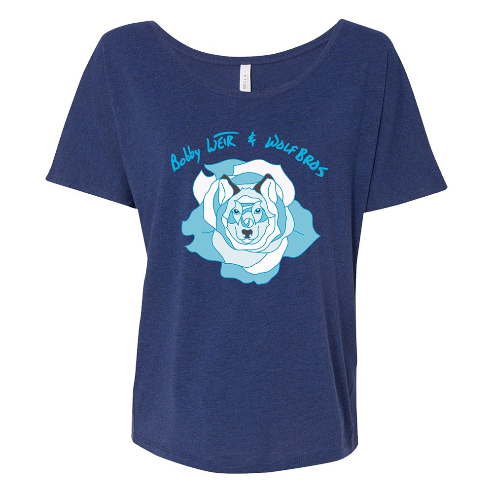 Bobby Weir and Wolf Bros Rose Ladies Tee