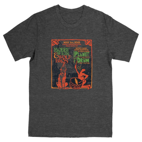 Bobby Weir & Wolf Bros Frost Amphitheater Event Tee